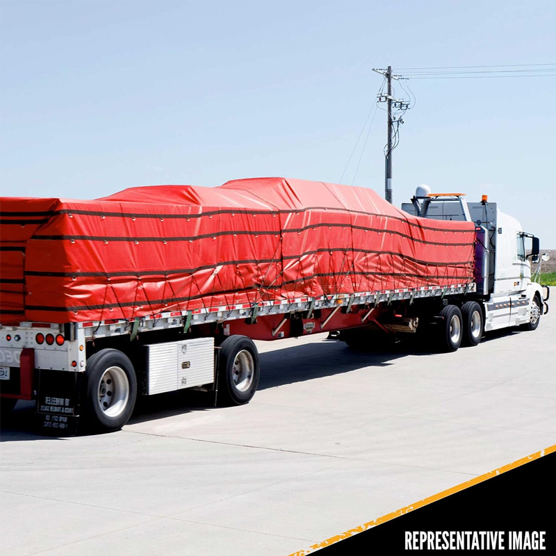 Tissu de couverture de camion Ribstop enduit de PVC 400 g/m2