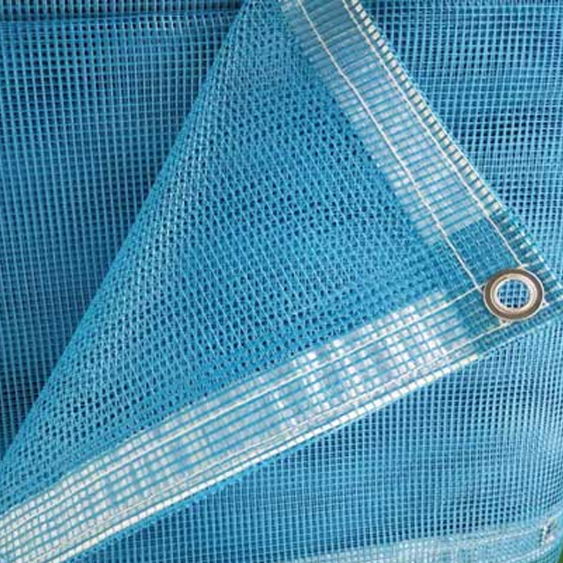 Tissu de base 100 % polyester en maille imprégnée de PVC