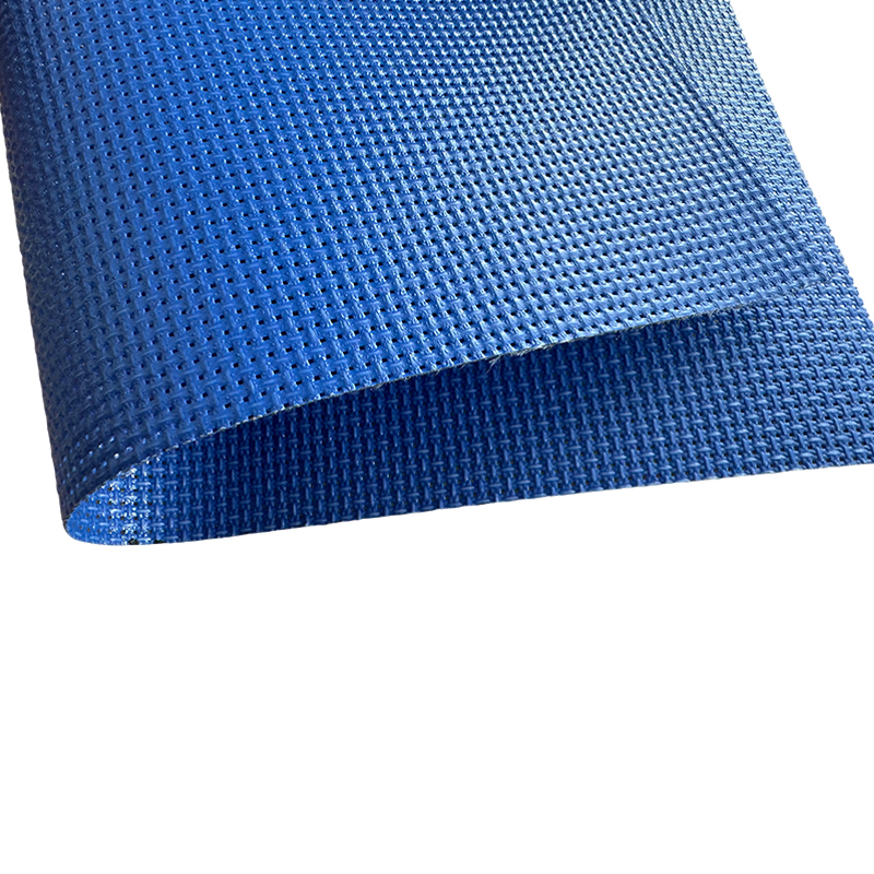 Tissu de base 100 % polyester en maille imprégnée de PVC