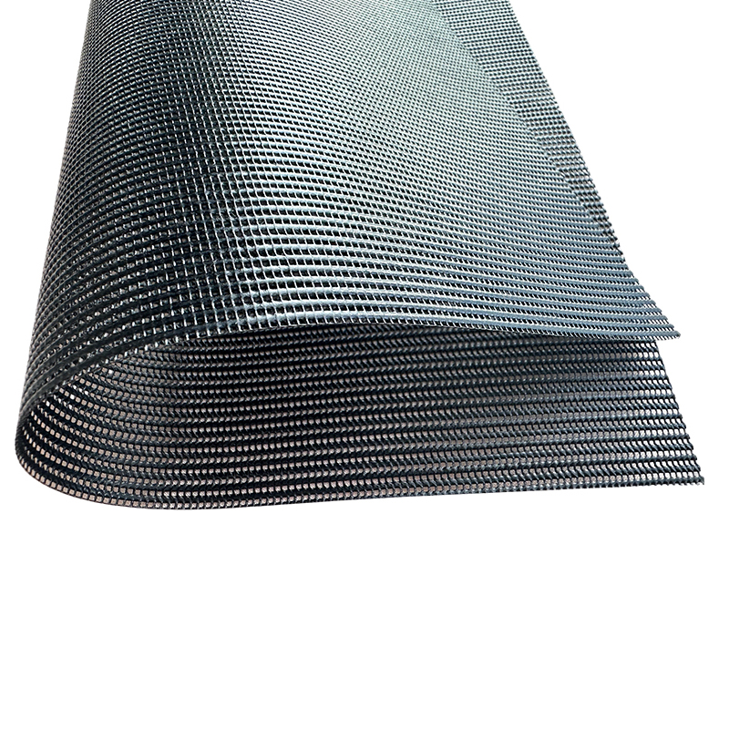 Tissu de base 100 % polyester en maille imprégnée de PVC