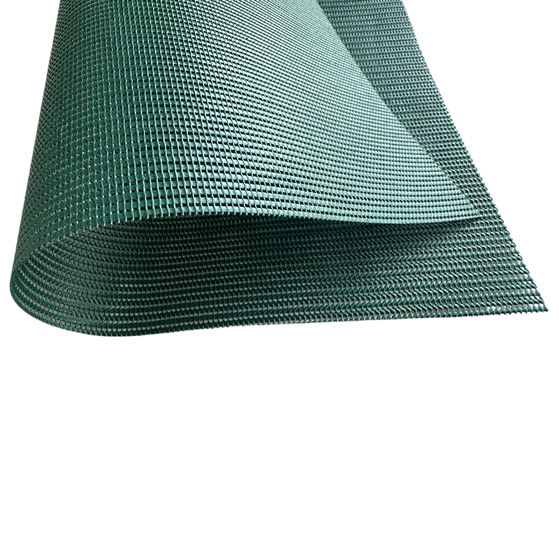 Tissu de base 100 % polyester en maille imprégnée de PVC
